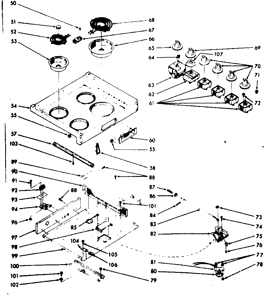 Main top section