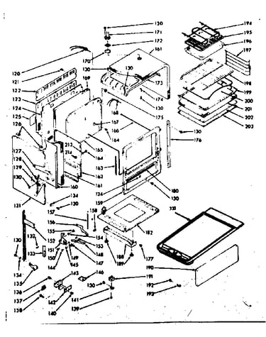 Body section and optional set-on griddle