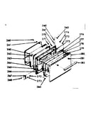 Oven door section