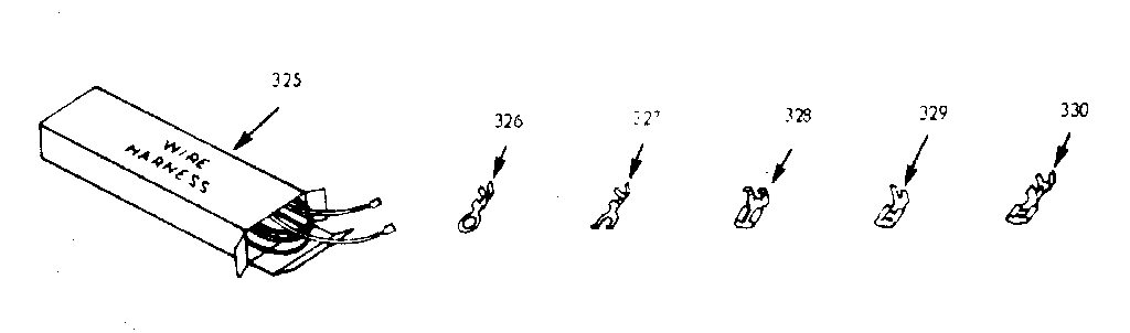 Wire harness and components