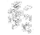 Kenmore 1039707020 upper oven section diagram