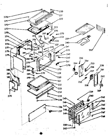 Upper body section