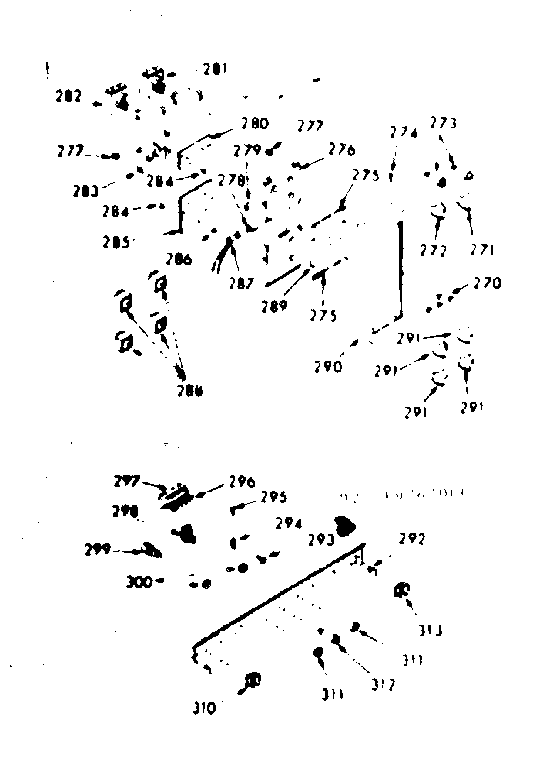 UPPER & LOWER CONTROL PANEL SECTION