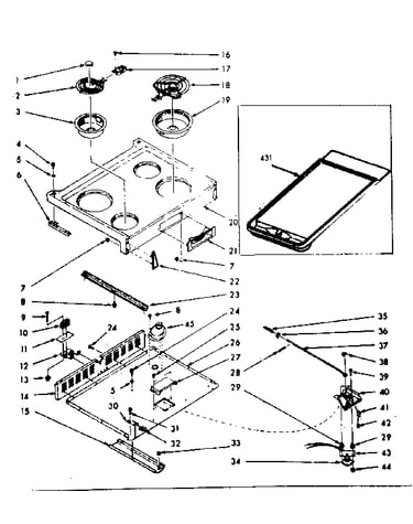 Main top section
