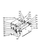 Oven door section