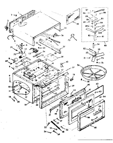 Oven section