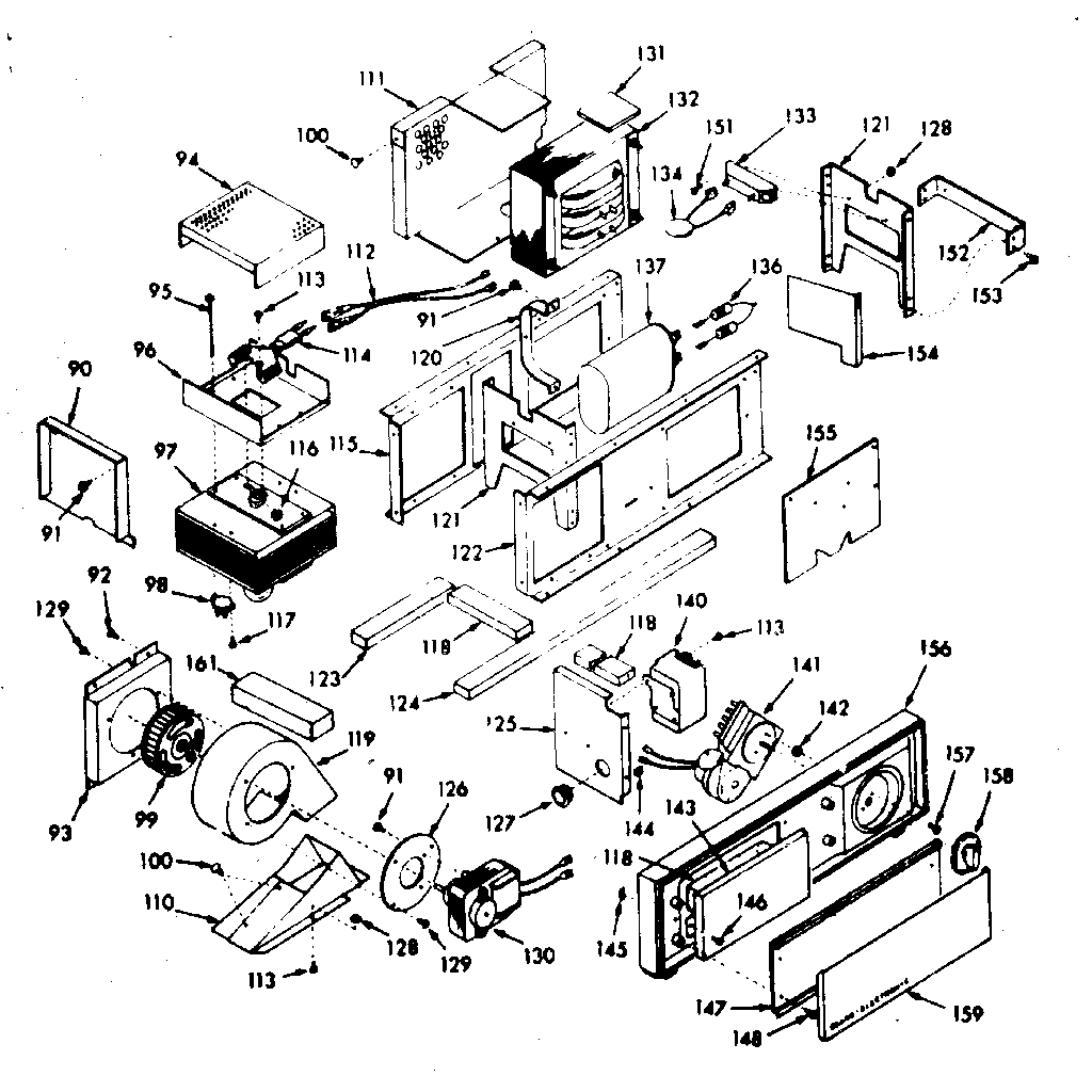Magnetron section