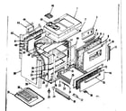 Kenmore 1196026800 body section diagram