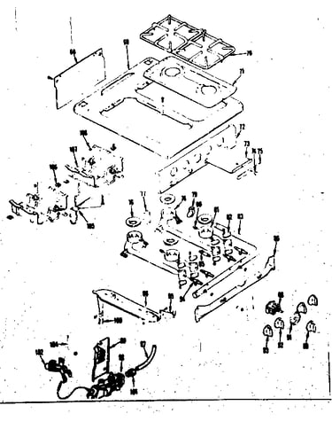 Burner section