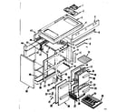 Kenmore 1197407040 body section diagram