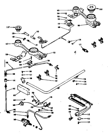 Burner section