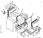 Kenmore 1199067000 body section diagram