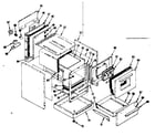 Kenmore 1199087000 body section diagram