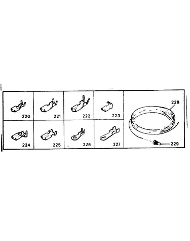 Wiring and wiring terminals