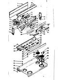 Backguard and cooktop assembly