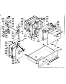 Doors, latch mechanism and drawer