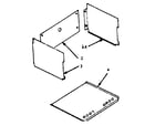 Kenmore 6477157041 optional equipment oven liner kit diagram