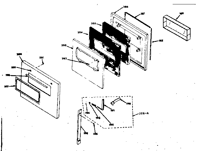 LOWER PORCELAIN DOOR SECTION