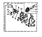 Kenmore 1106905450 two way valve assembly diagram