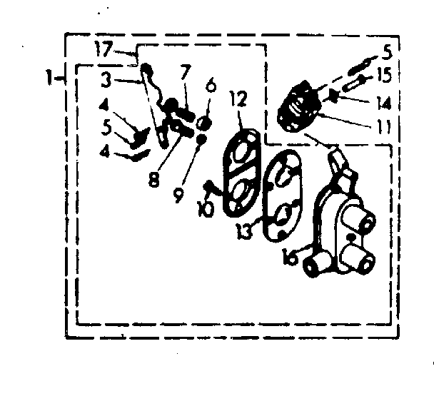 Two way valve assembly
