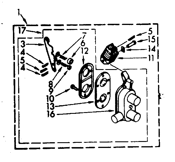 Two way valve assembly