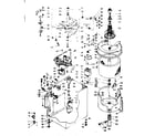 Kenmore 1106905701 machine sub-assembly diagram