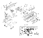 Kenmore 1106904752 top and console assembly diagram
