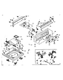 Top and console assembly