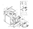 Kenmore 1106907100 machine sub-assembly diagram