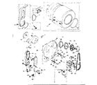 Kenmore 1106907100 bulkhead assembly diagram
