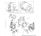 Kenmore 1106907200 bulkhead assembly diagram