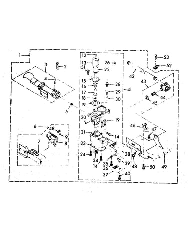 Robert shaw burner assembly