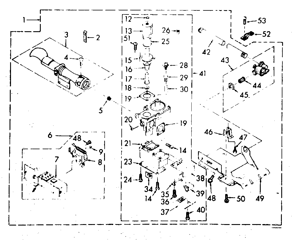 Robert shaw burner assembly