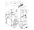 Kenmore 1106907603 machine sub-assembly diagram