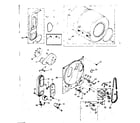 Kenmore 1106907603 bulkhead assembly diagram