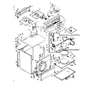 Kenmore 1106907701 machine sub-assembly diagram