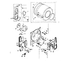 Kenmore 1106907701 bulkhead assembly diagram