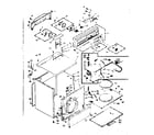 Kenmore 1106907702 machine sub-assembly diagram