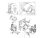 Kenmore 1106907702 bulkhead assembly diagram