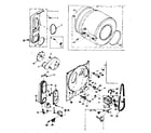 Kenmore 1106907703 bulkhead assembly diagram