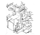 Kenmore 1106907703 machine sub-assembly diagram