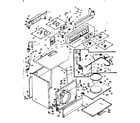 Kenmore 1106907802 machine sub-assembly diagram
