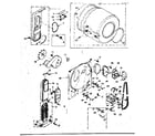 Kenmore 1106908100 bulkhead assembly diagram