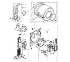 Kenmore 1106908601 bulkhead assembly diagram