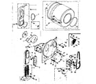 Kenmore 1106908800 bulkhead assembly diagram