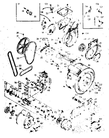 Blower, cylinder, pump and motor