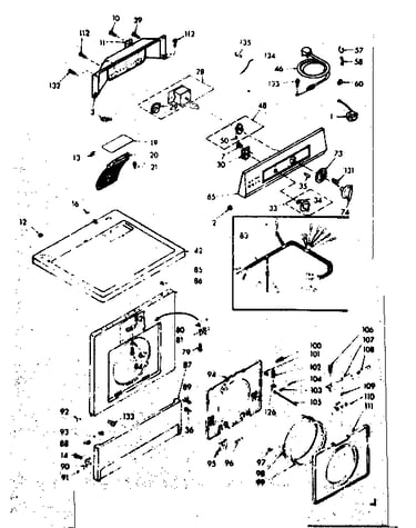 Top and front assembly