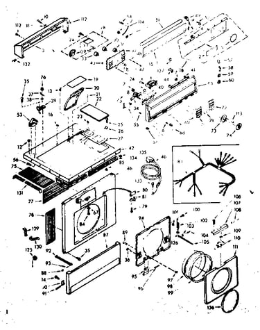 Top and front assembly