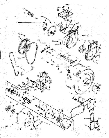 Blower, cylinder, pump and motor