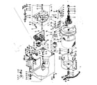 Kenmore 1106915700 machine sub-assembly diagram